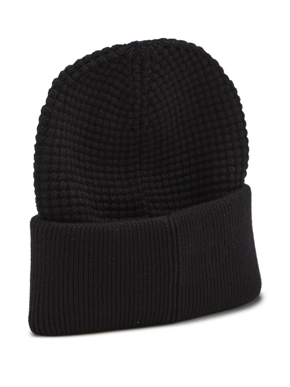 Moncler Katoenen muts met stiksel - 999|Black