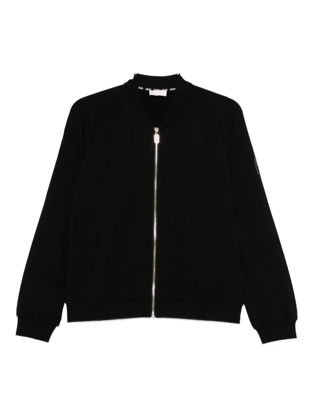Liu •jo Zip-fastening Sweatshirt In Black