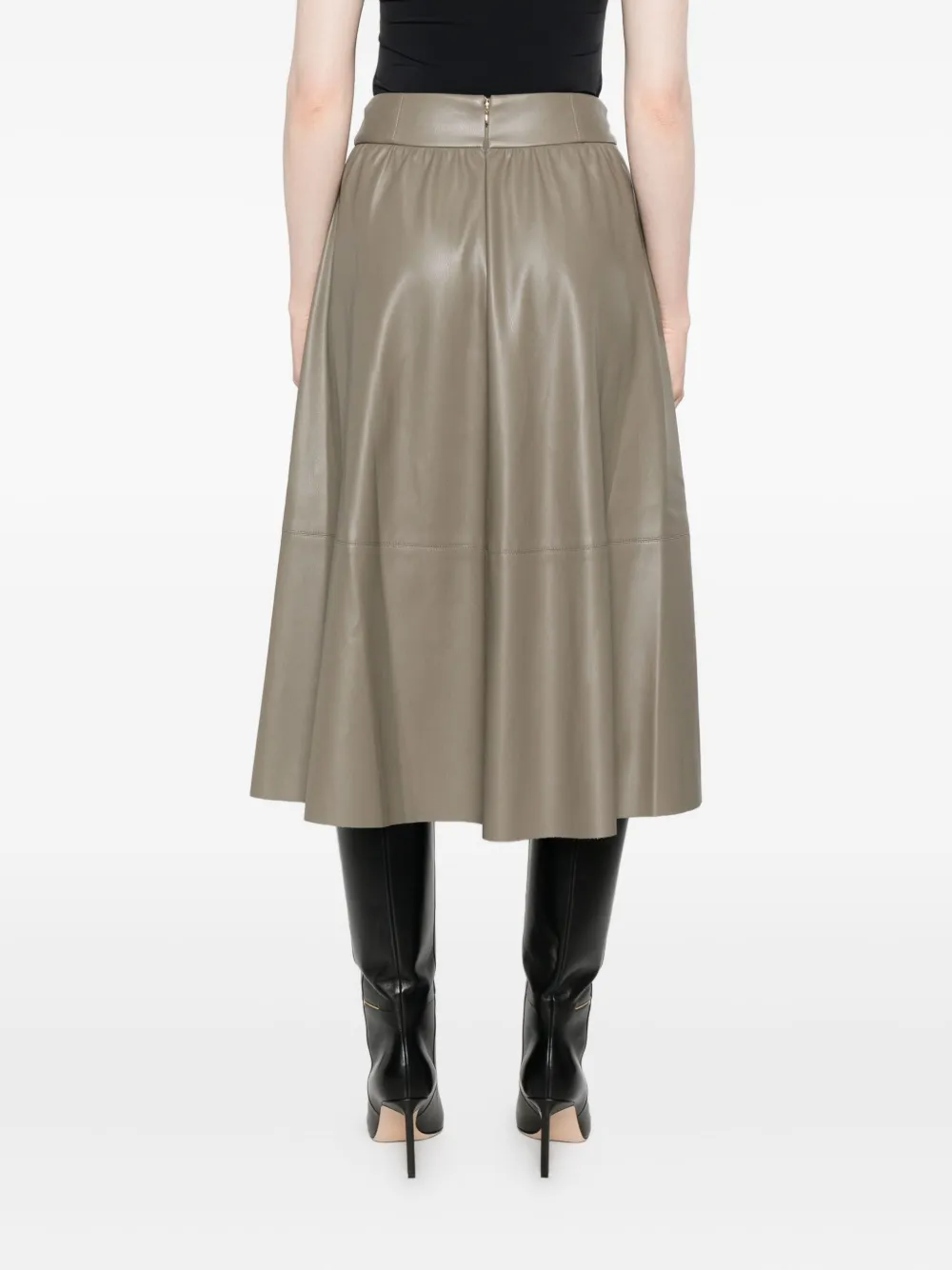 LIU JO Rok met knoopdetail Grijs