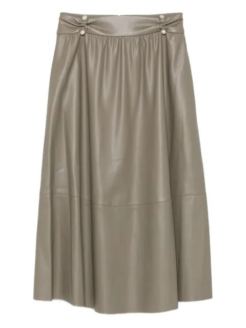 LIU JO button-detailed skirt