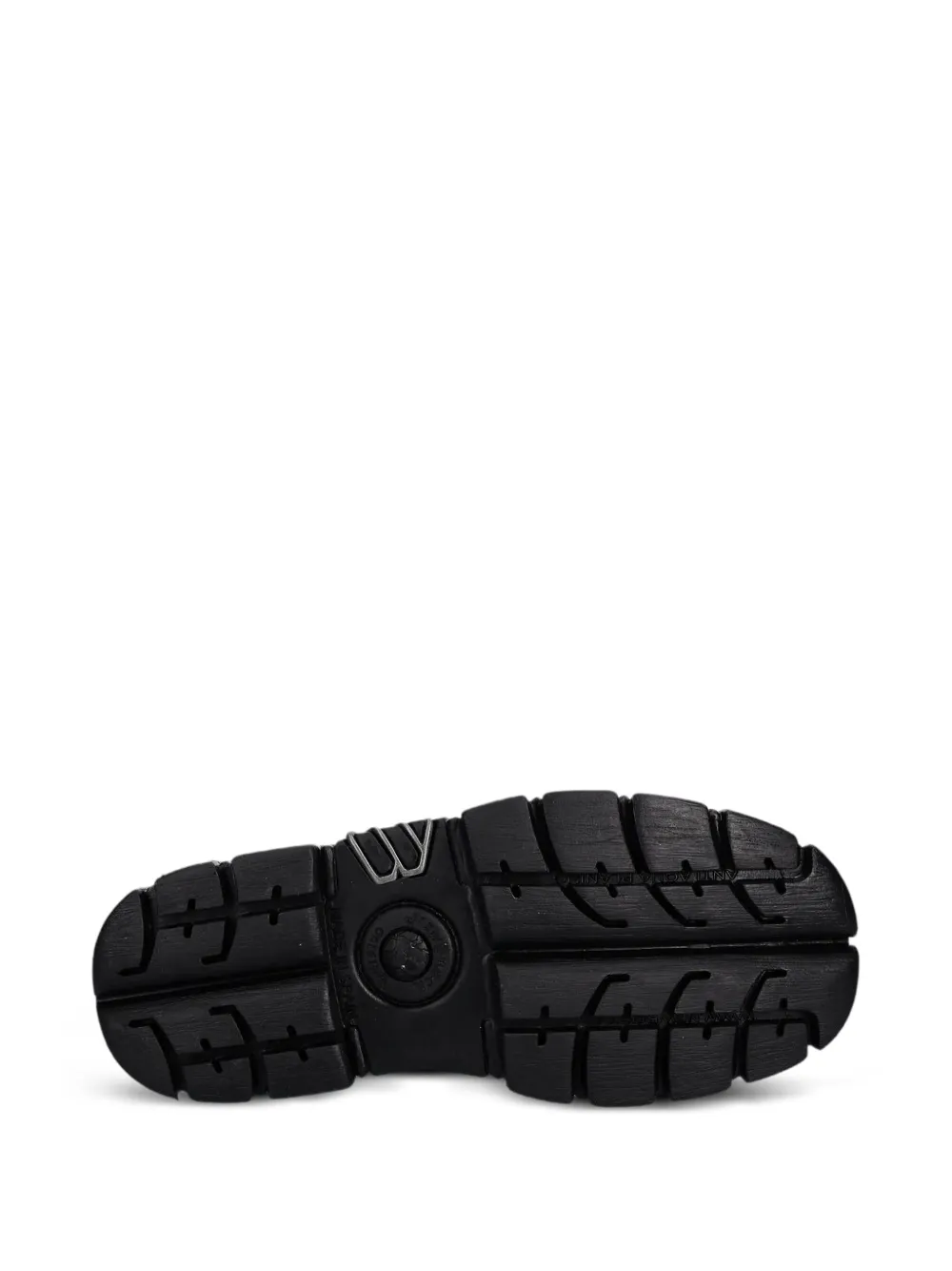 NEW ROCK M-WALL083CCT lace-up chunky sole boots Black