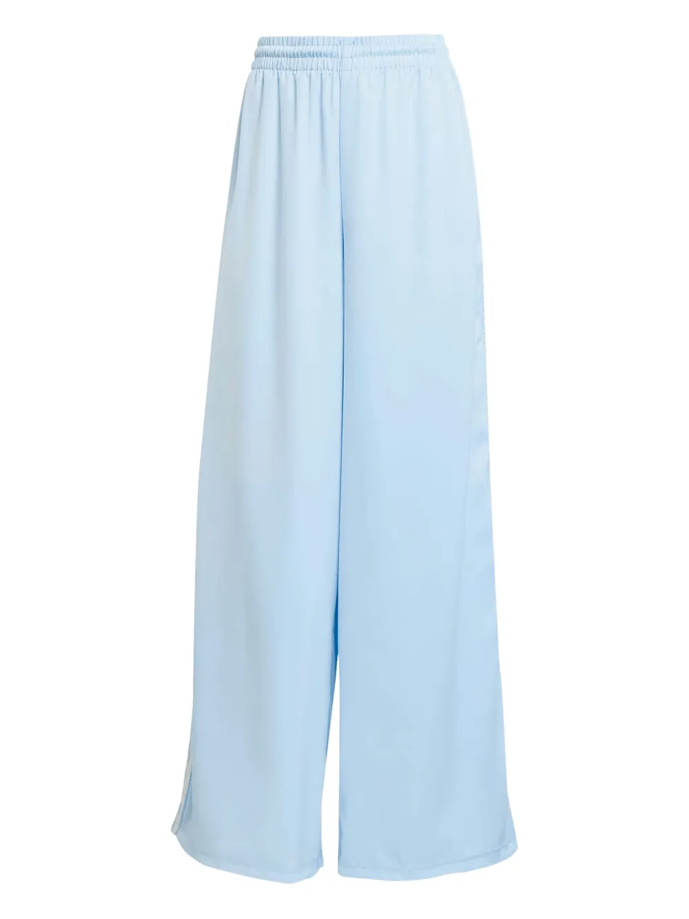 adidas elasticated side-stripe pants | Blue | Image 1