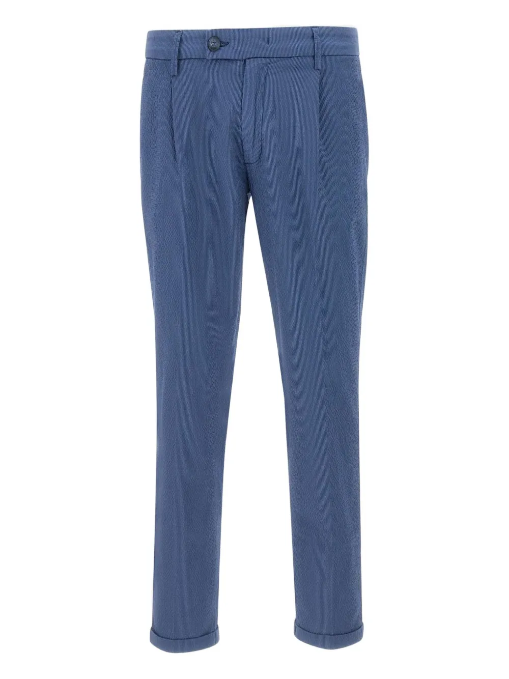 Re-Hash pleated-front cotton-blend trousers | Blue | Image 1