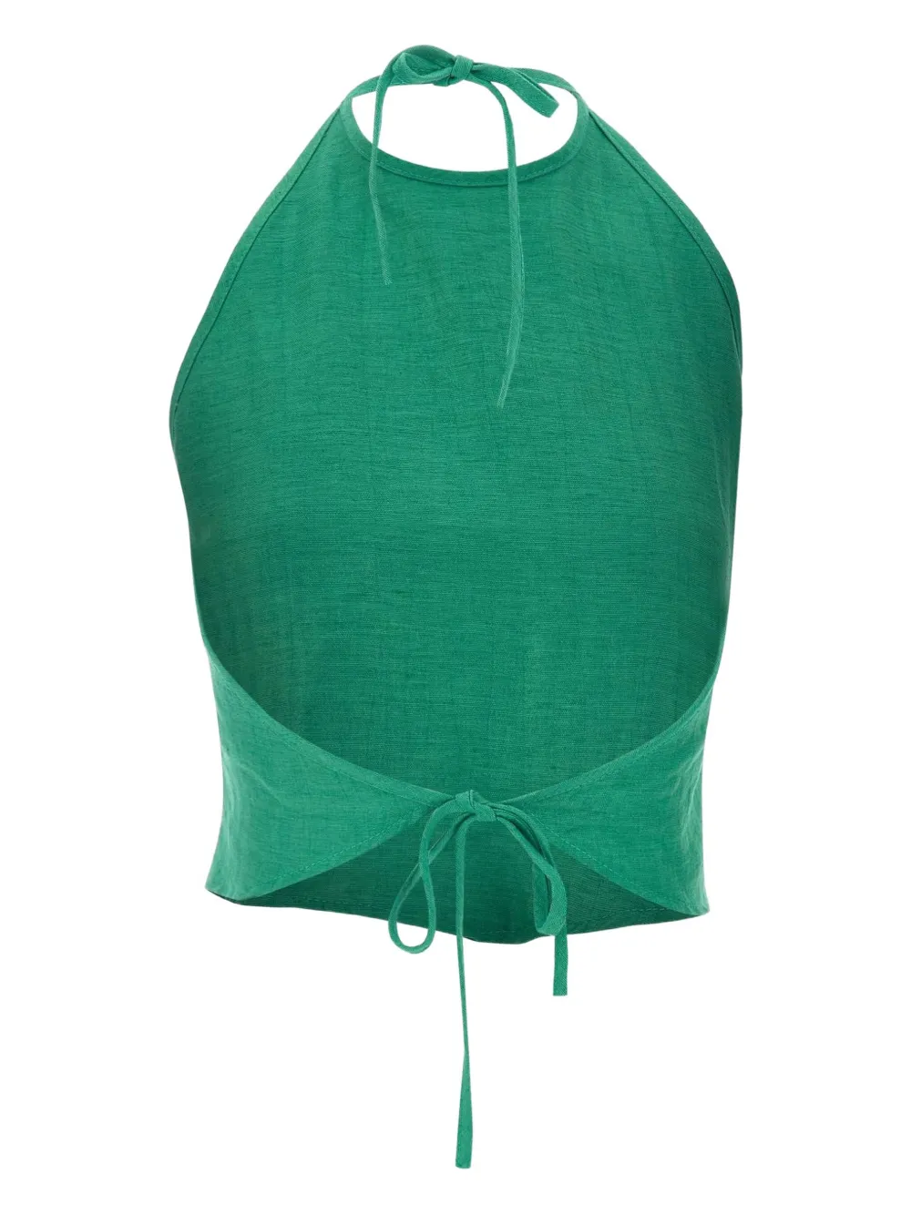 Kaos Haltertop met veters - Groen