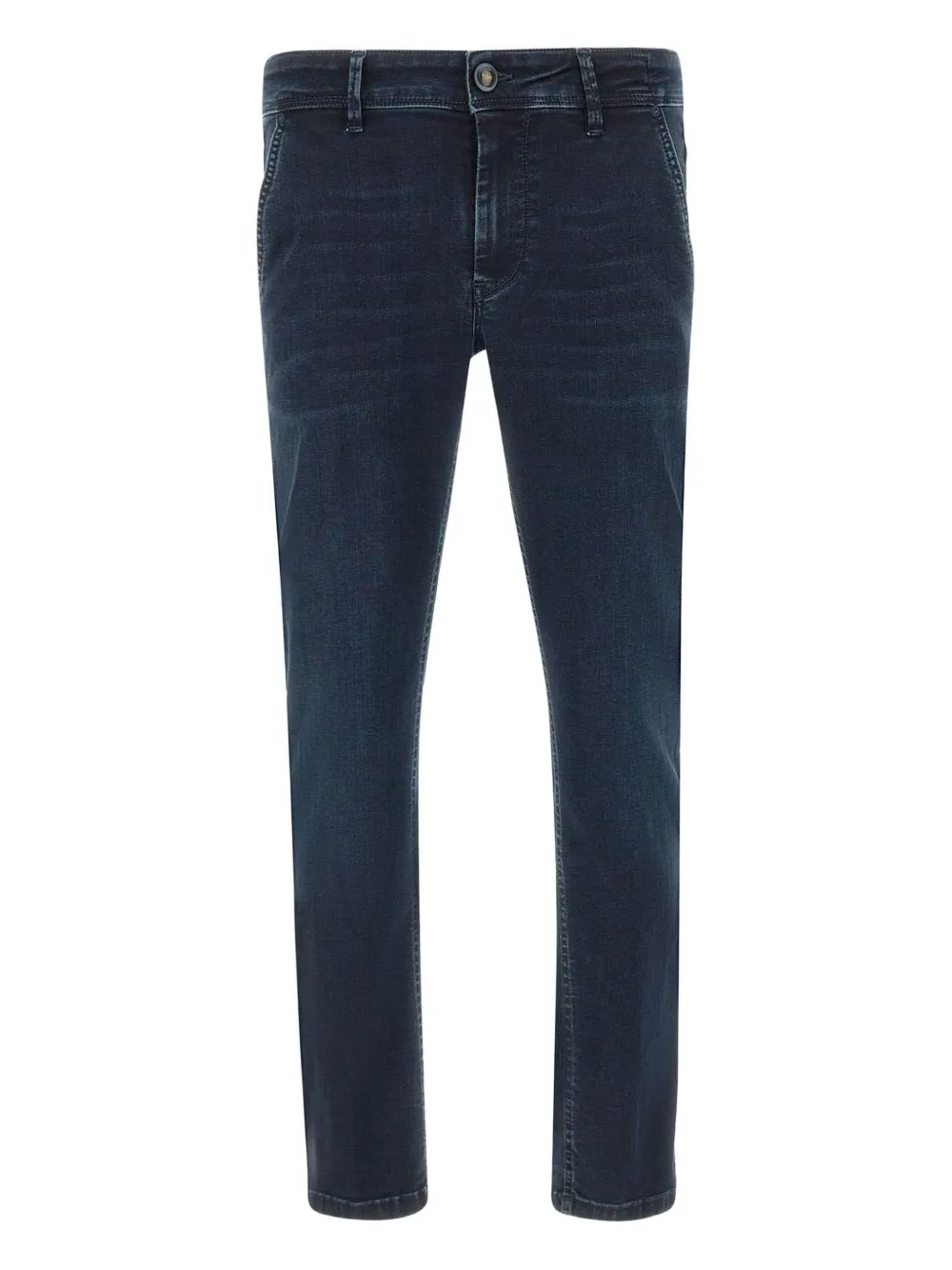 Re-Hash five-pocket logo-patch jeans | Blue | Image 1