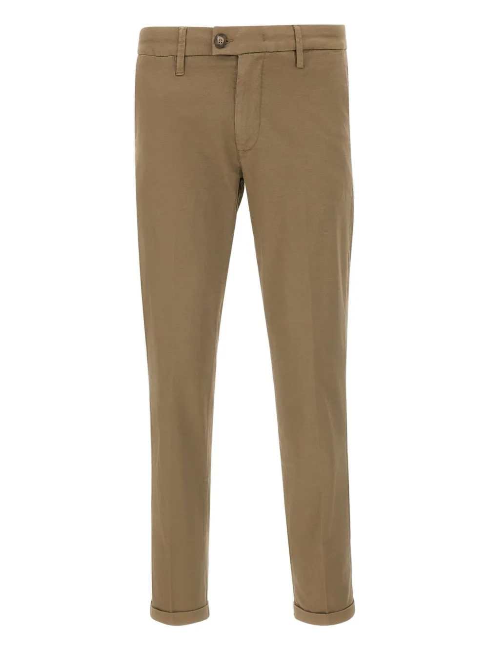 Re-Hash cuffed cotton-blend trousers | Brown | Image 1