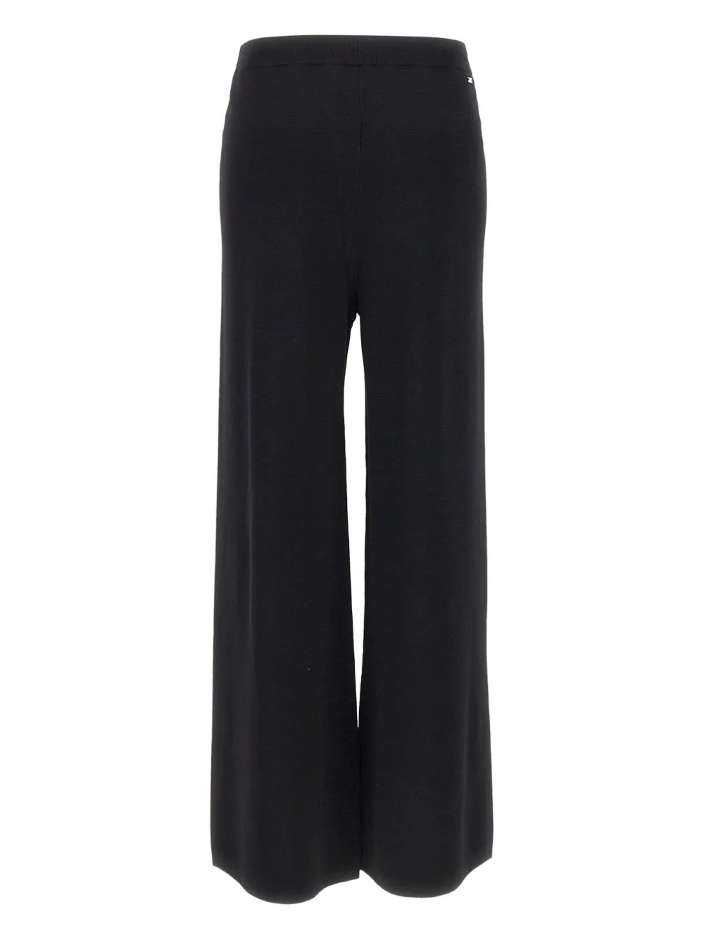 Kaos Straight broek met elastische taille - Zwart