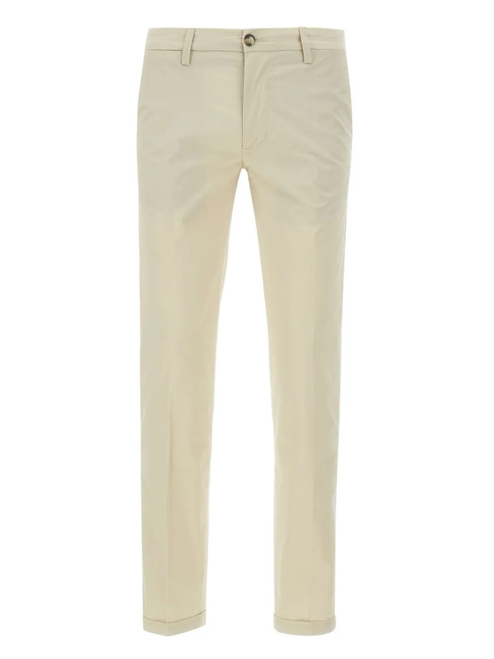 Re-Hash welt-pockets cuffed trousers | Neutrals | Image 1