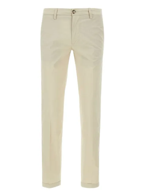 Re-Hash welt-pockets cuffed trousers