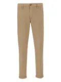 Re-Hash turn-up cotton trousers - Brown