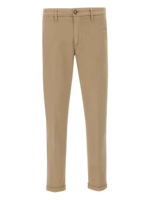 Re-Hash turn-up cotton trousers