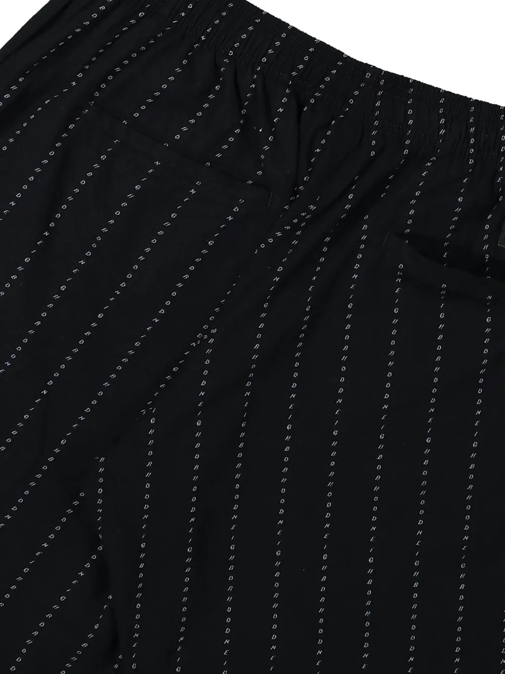 Neighborhood Broek met krijtstreep Zwart