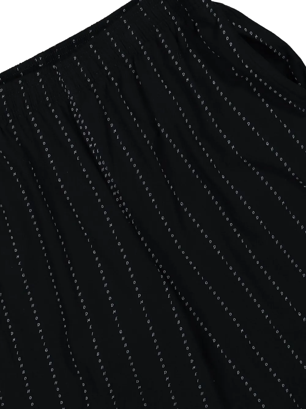 Neighborhood Broek met krijtstreep Zwart