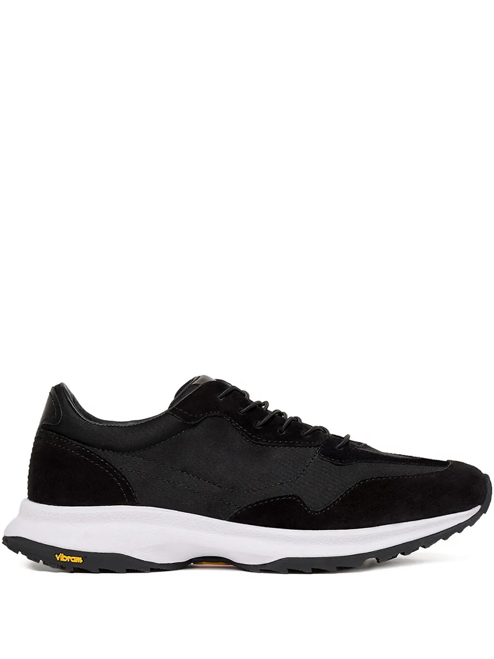 Scarosso leather sneakers Black