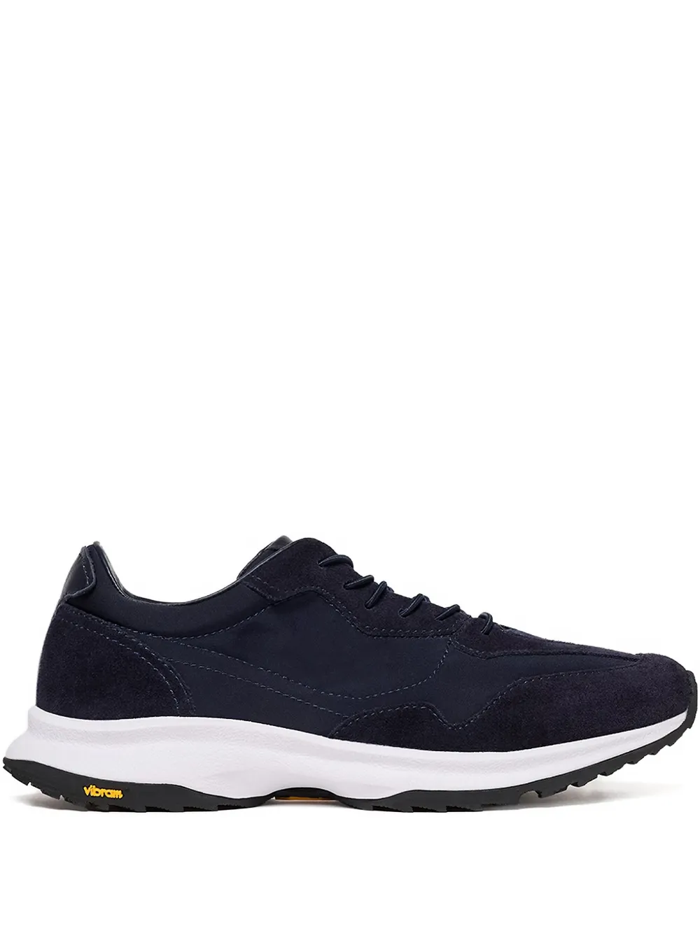 Scarosso lace-up suede trainers Blue
