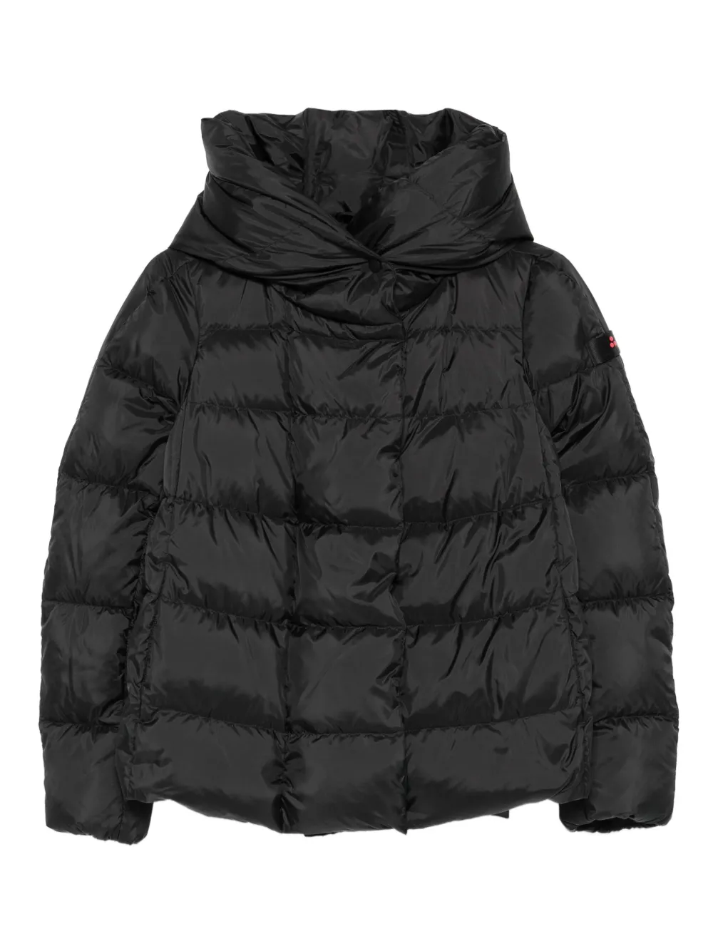 quilted high-neck jacket