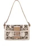 Fendi Pre-Owned Baguette FF-monogram shoulder bag - Neutrals