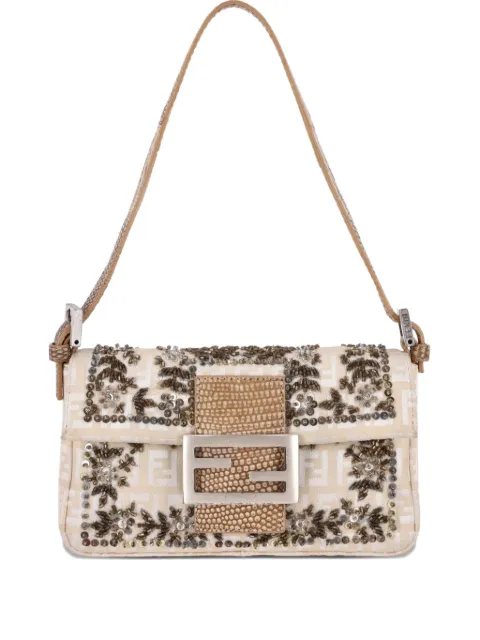 Fendi Pre-Owned Baguette FF-monogram shoulder bag