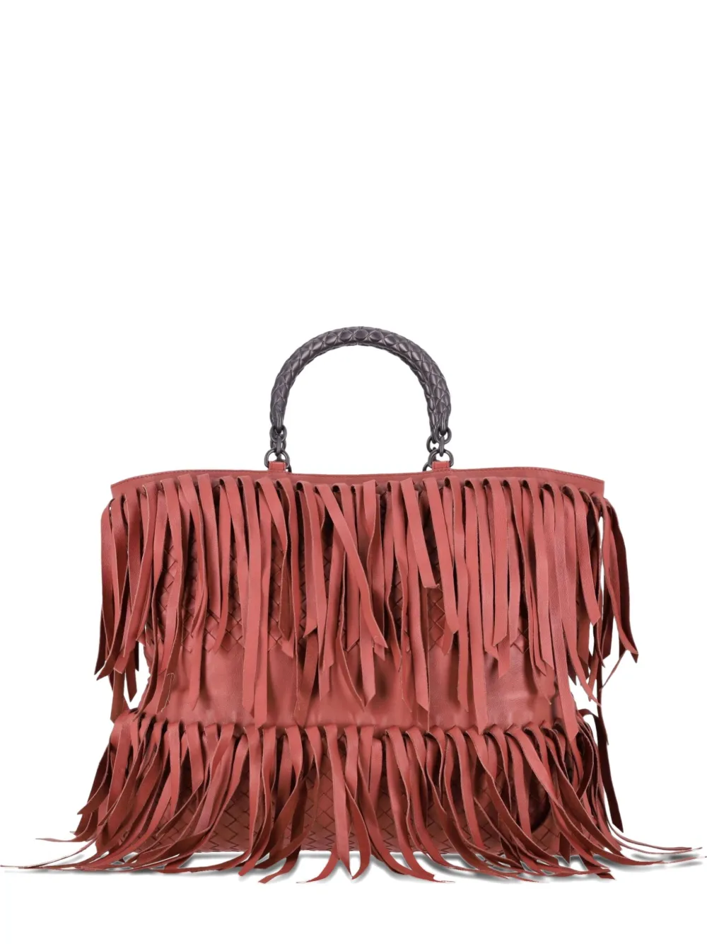 Bottega Veneta Pre-Owned Borsa tote Intrecciato Pre-owned 2024 - Rosso