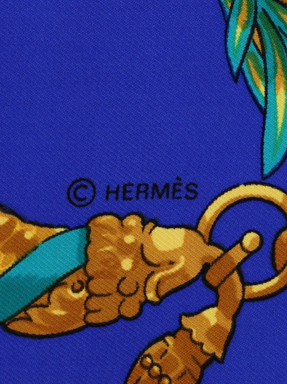 Hermès Pre-Owned Hommage A Charles Garnier silk scarf | Image 2