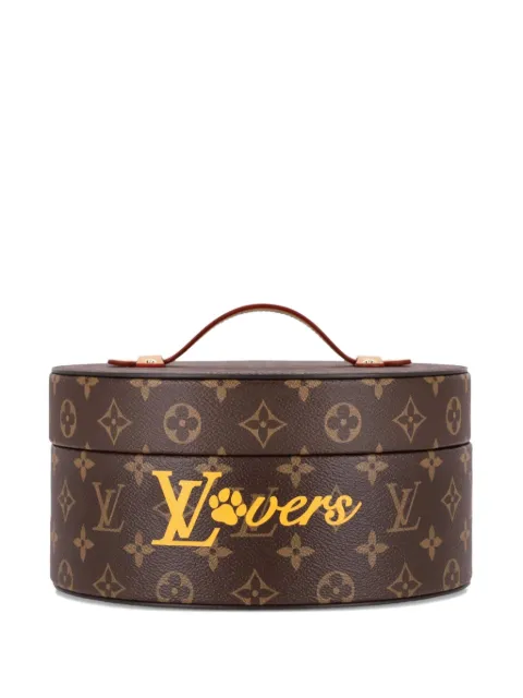 Louis Vuitton Pre-Owned hundeskål i kanvas med monogram