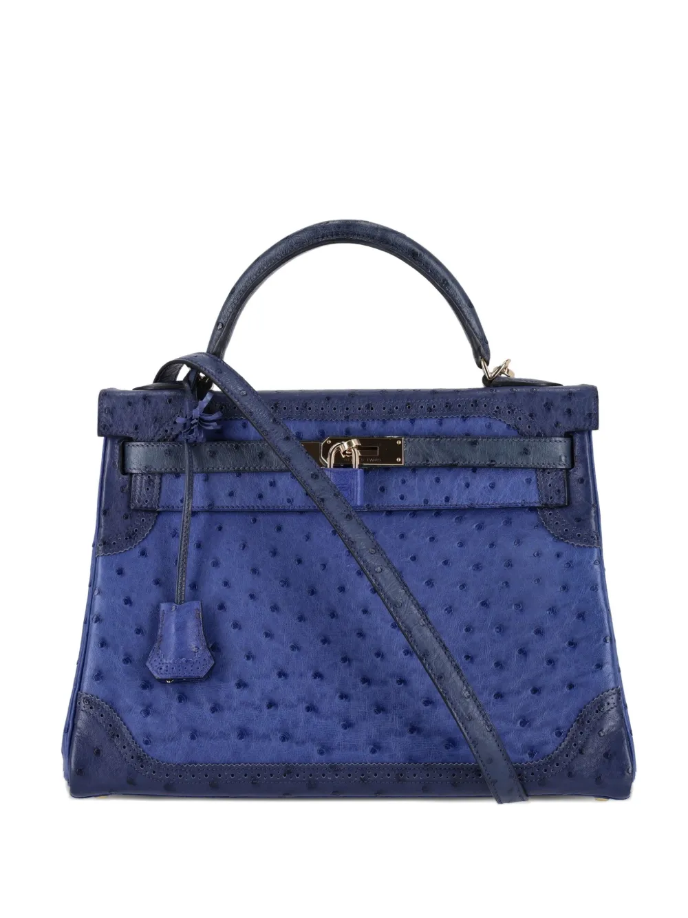Kelly 32 ostrich-leather tote bag
