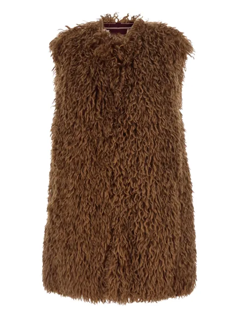 Seafarer teddy-pile gilet