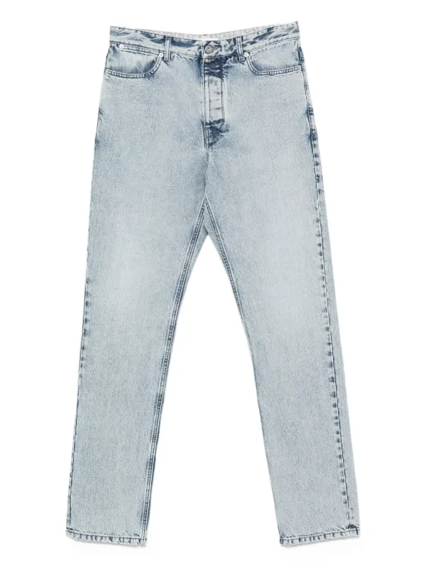 JIL SANDER ロゴパッチ ジーンズ Jil Sander ロゴパッチ ジーンズ | ブルー | FARFETCH JP