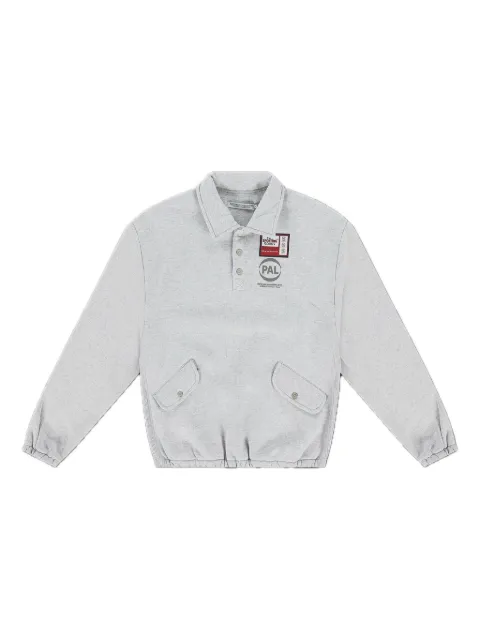 Pal Sporting Goods half-zip button-plaque sweatshirt