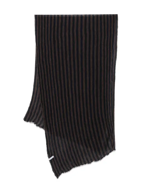 Botto Giuseppe striped-pattern cashmere scarf