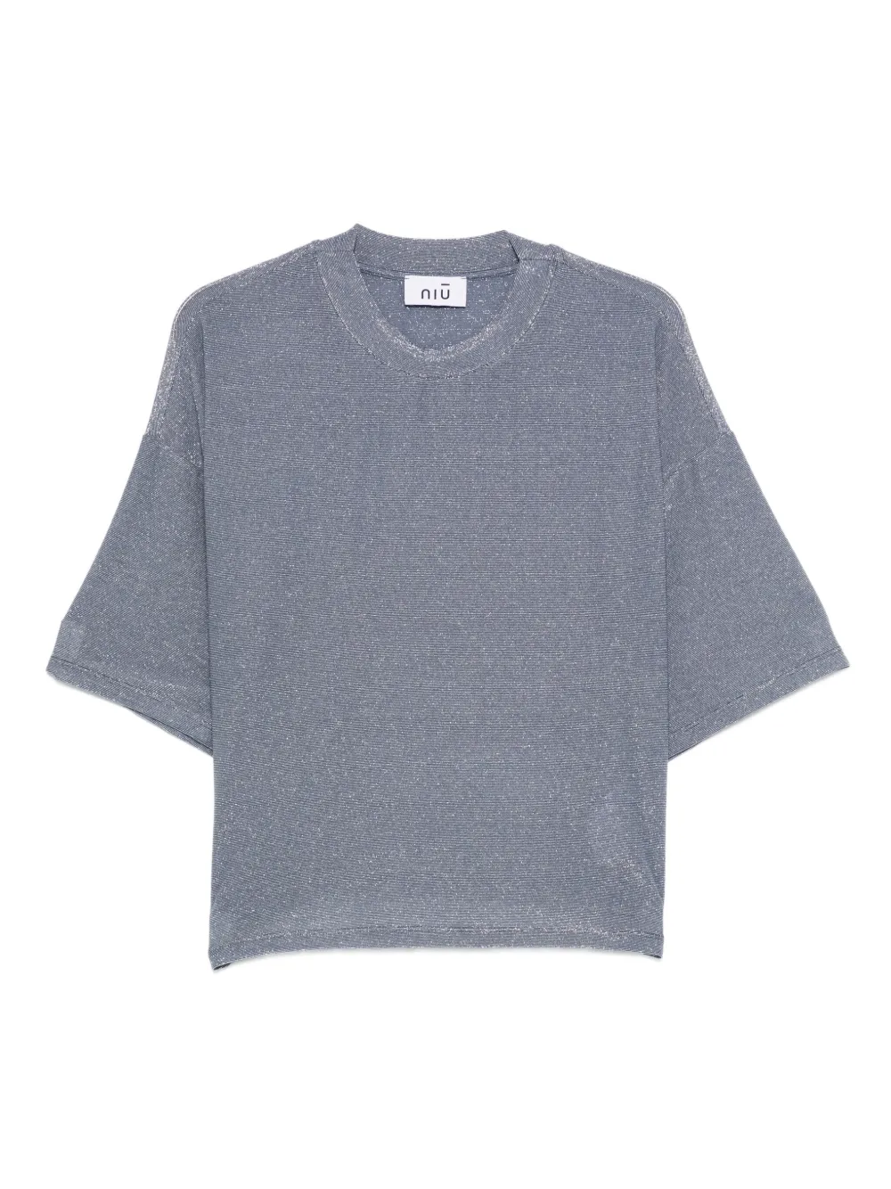 Niu glitter-effect T-shirt | Blue | Image 1