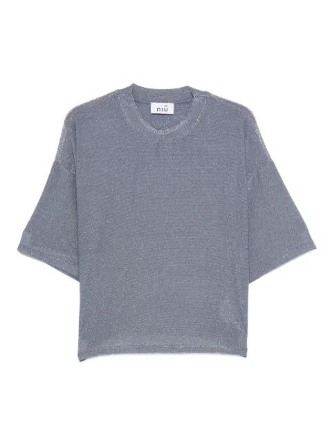 Niu glitter-effect T-shirt