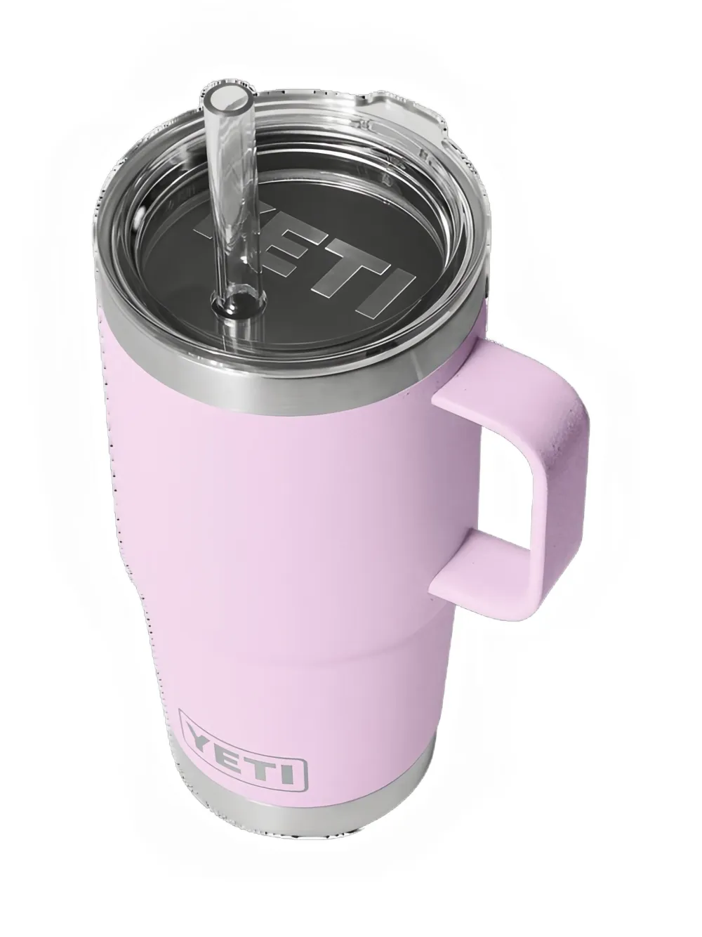 Yeti Rambler® Straw Handle Mug In Pink