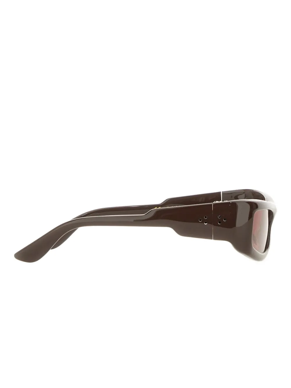 Port Tanger Zonnebril met rechthoekig montuur Bruin