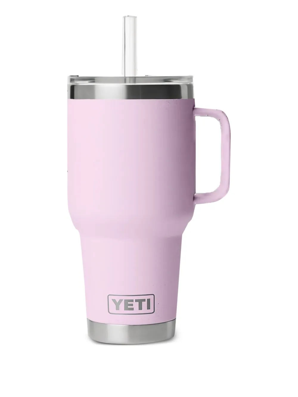 YETI Rambler® straw handle mug (1l) | Pink | Image 1