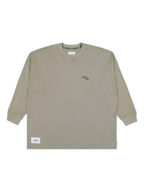 WTAPS long-sleeve cotton sweatshirt 