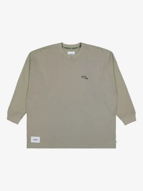 WTAPS long-sleeve cotton sweatshirt 