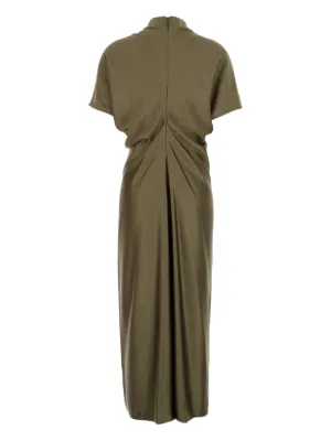 オールインワン・サロペット Federica Tosi Twist Crepe De Chine Dress Federica Tosi Twist Crepe De Chine Dress Maxi | THE LIST