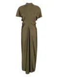 Federica Tosi turtleneck day dress - Neutrals