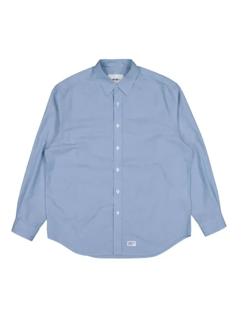 WTAPS long-sleeve cotton-blend shirt