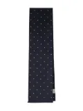 Destin polka-dot scarf - Blue