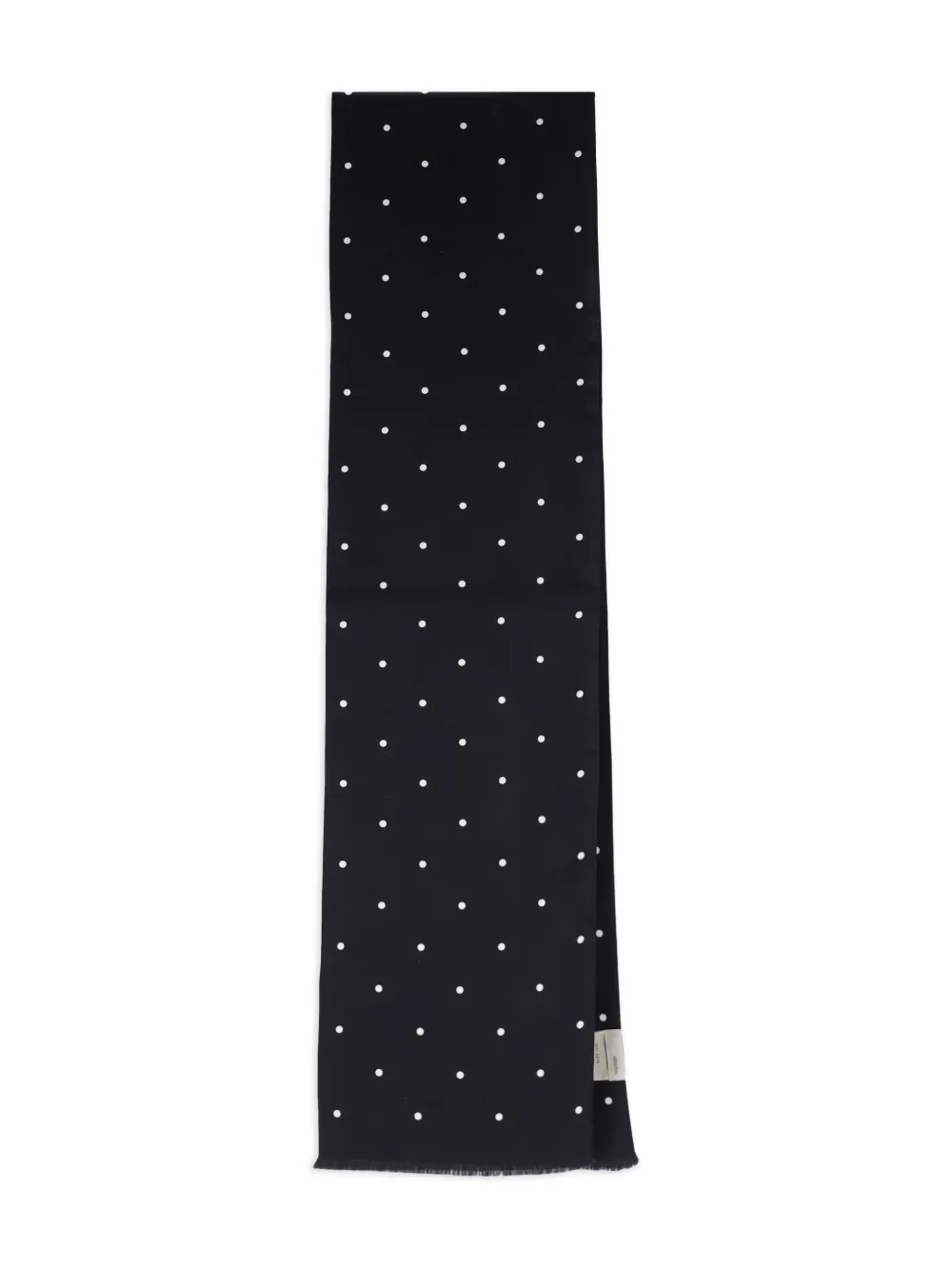 polka-dot scarf