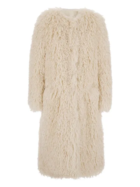 Seafarer curly fleece coat