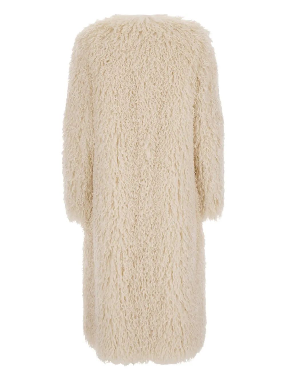 Seafarer curly fleece coat | Faux Fur & Shearling Coats | Image 2