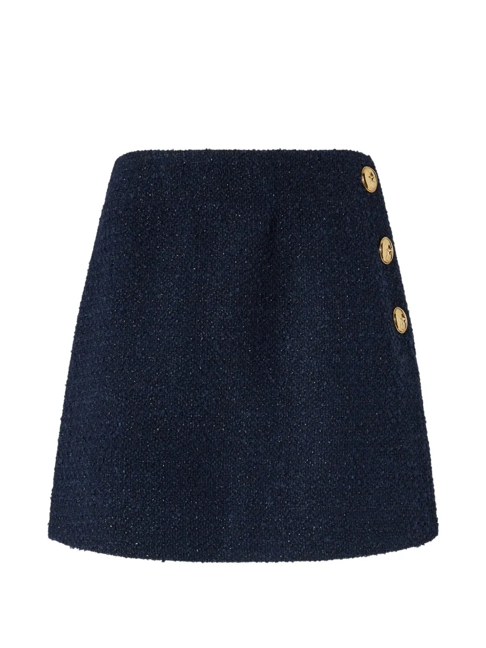 PINKO Bouclé mini-rok Blauw