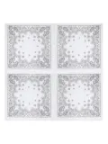 Destin paisley bandana scarf - White