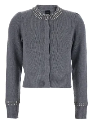 GIVENCHY - GIVENCHY TRICOT ウール 100% リブ ニット カーディガン GIVENCHY - GIVENCHY TRICOT ウール 100% リブ ニット