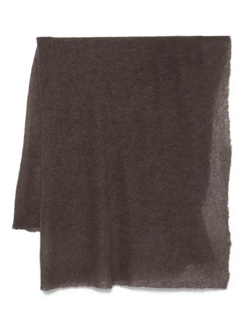 Botto Giuseppe raw-edge cashmere scarf