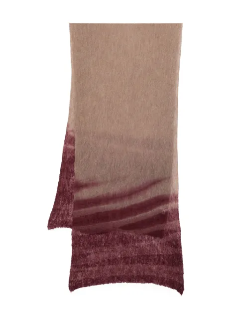 Botto Giuseppe ombre-effect cashmere scarf