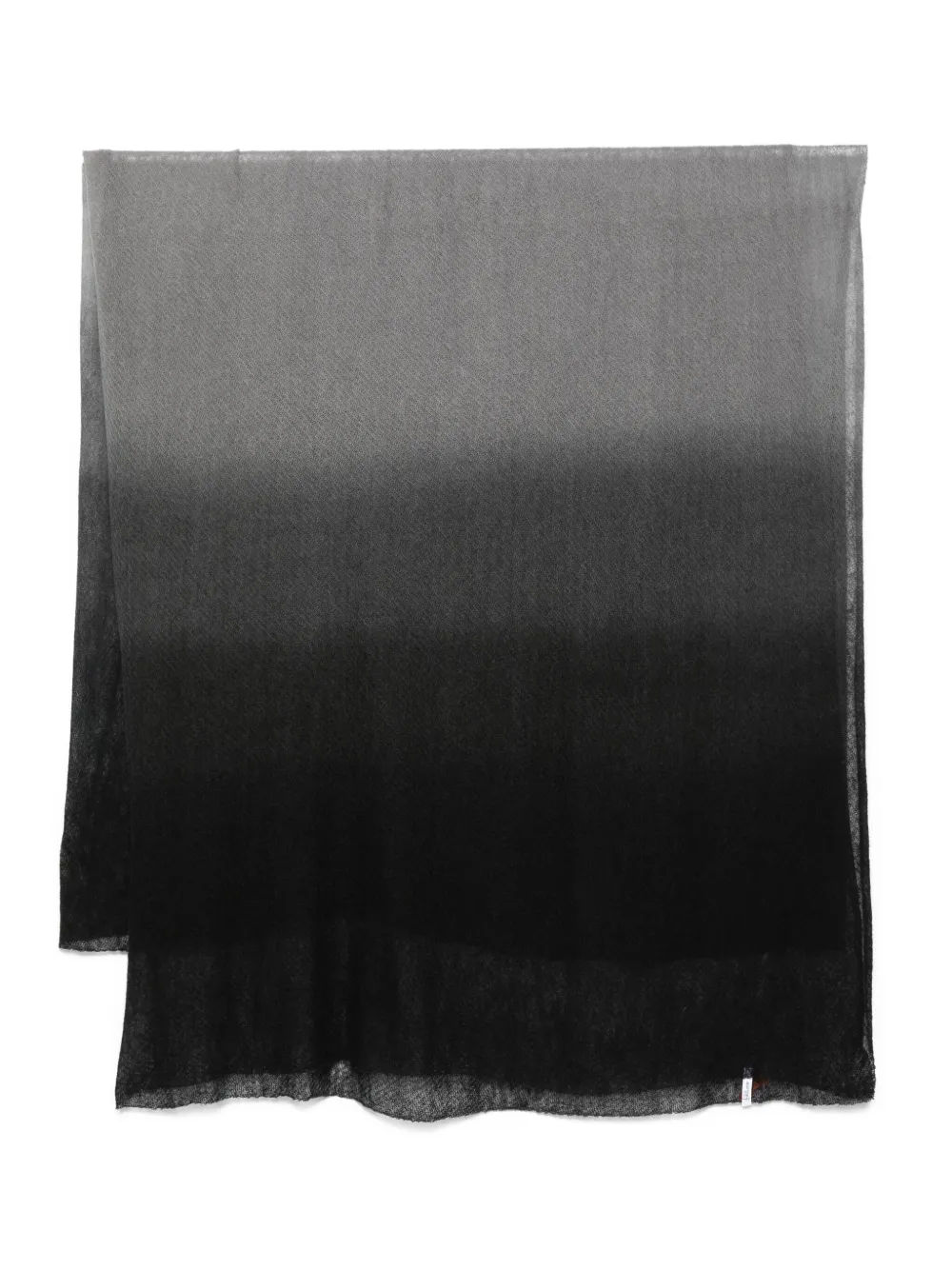 Botto Giuseppe Kasjmier sjaal met ombré-effect Grijs